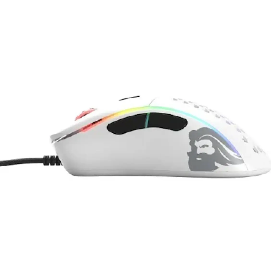 Glorious Model D Kablolu Mat Beyaz Orta/Küçük El RGB Oyuncu Mouse GLO-MS-DM-MW