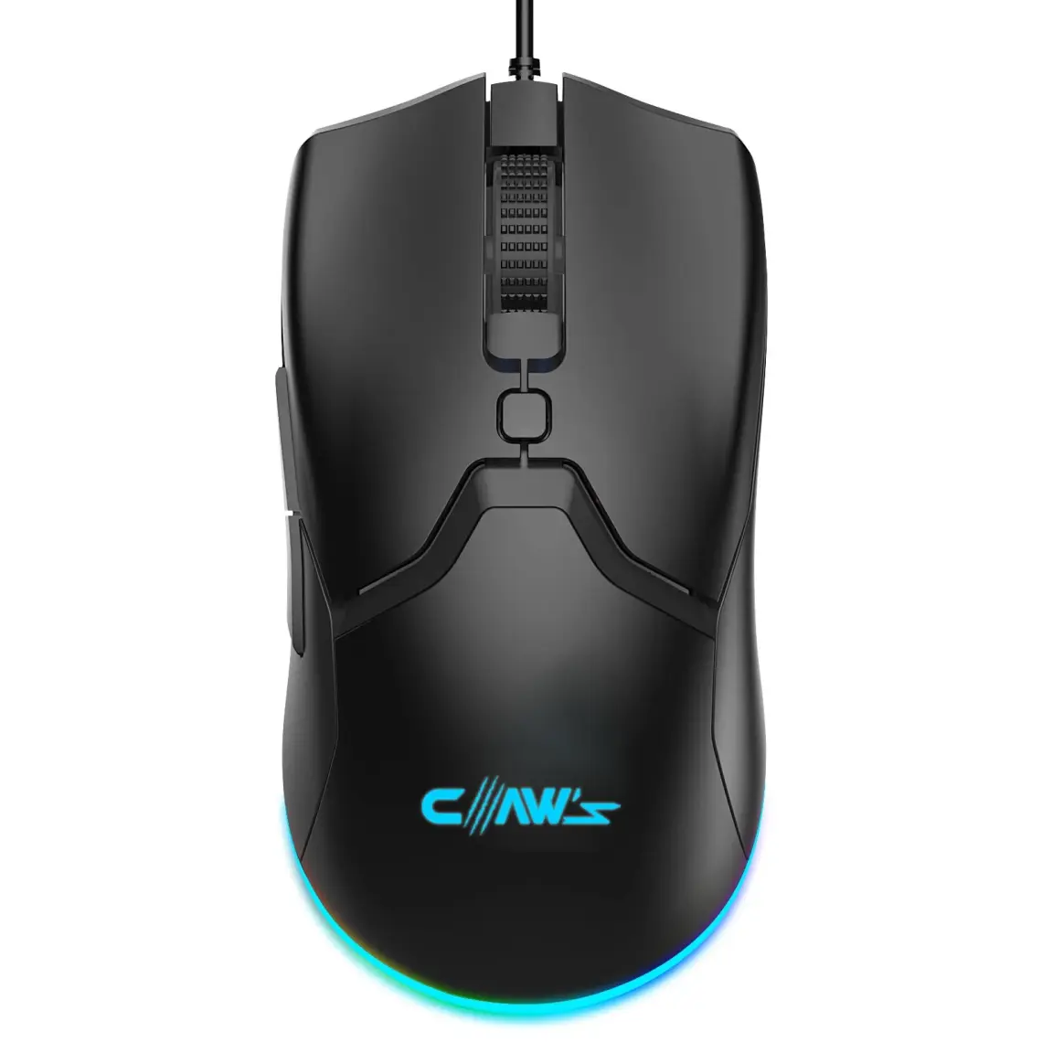 Claw's Cerberus Pixart PAW3519 Sensörlü 4200 Dpi Wide Rgb Özel Abs Doku Kablolu Gaming Mouse - Siyah