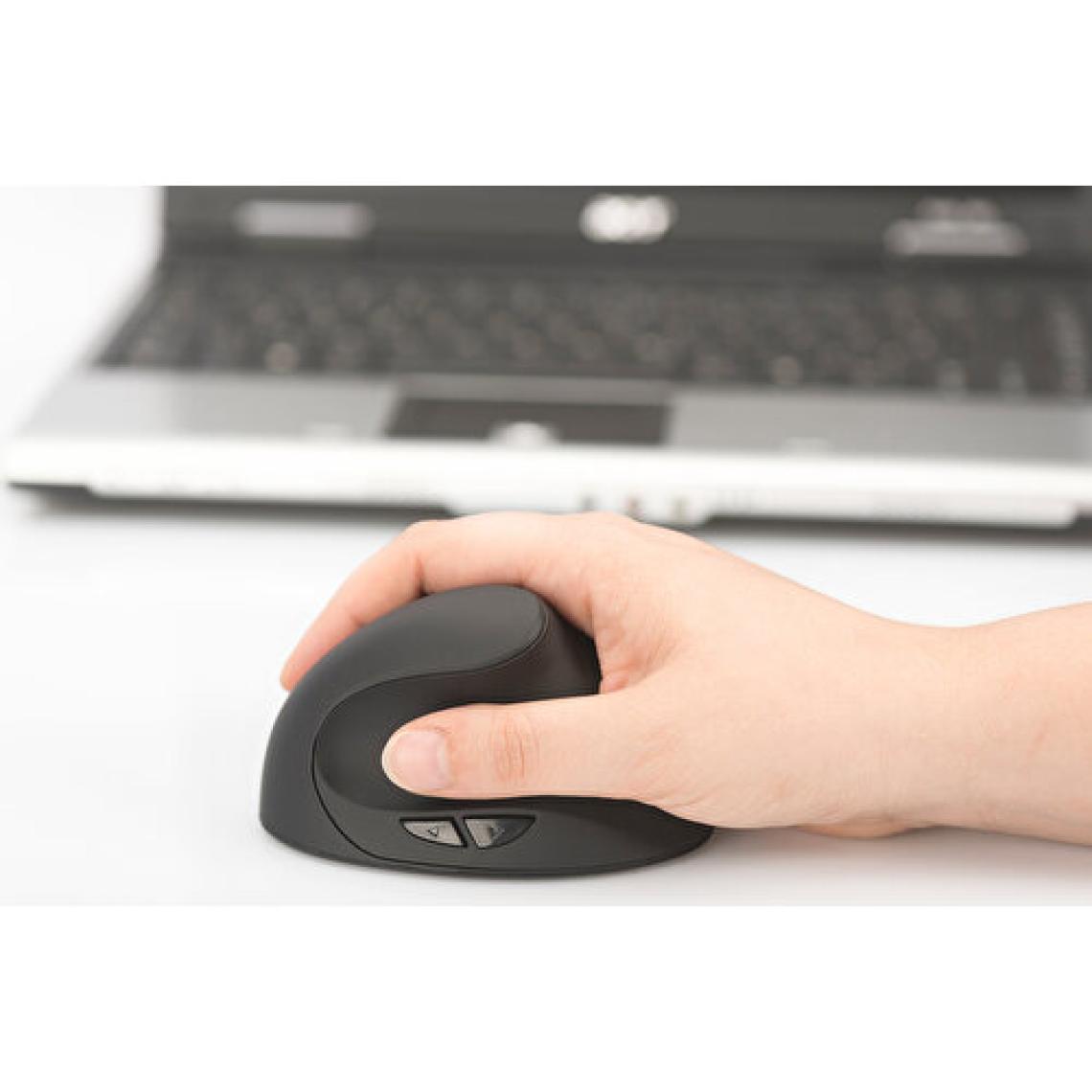 Digitus DA-20155 Kablosuz Ergonomik Optik Mouse
