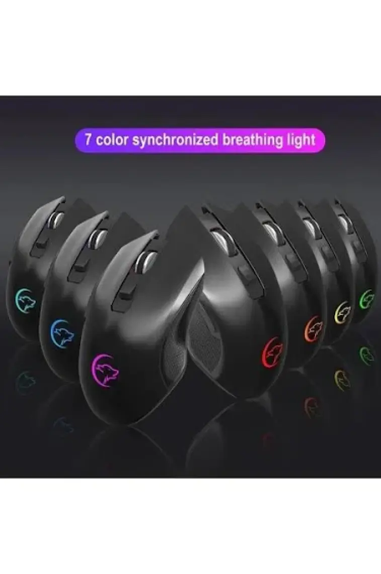 Valkyrie 6 Tuşlu Şarjlı Sessiz 2400DPI Kablosuz Mouse
