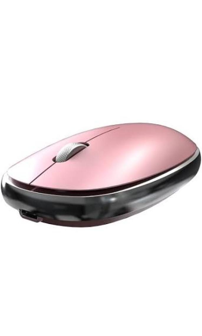 Pusat Business Pro Sessiz Kablosuz Şarjlı Kompakt Mouse - Rose Gold