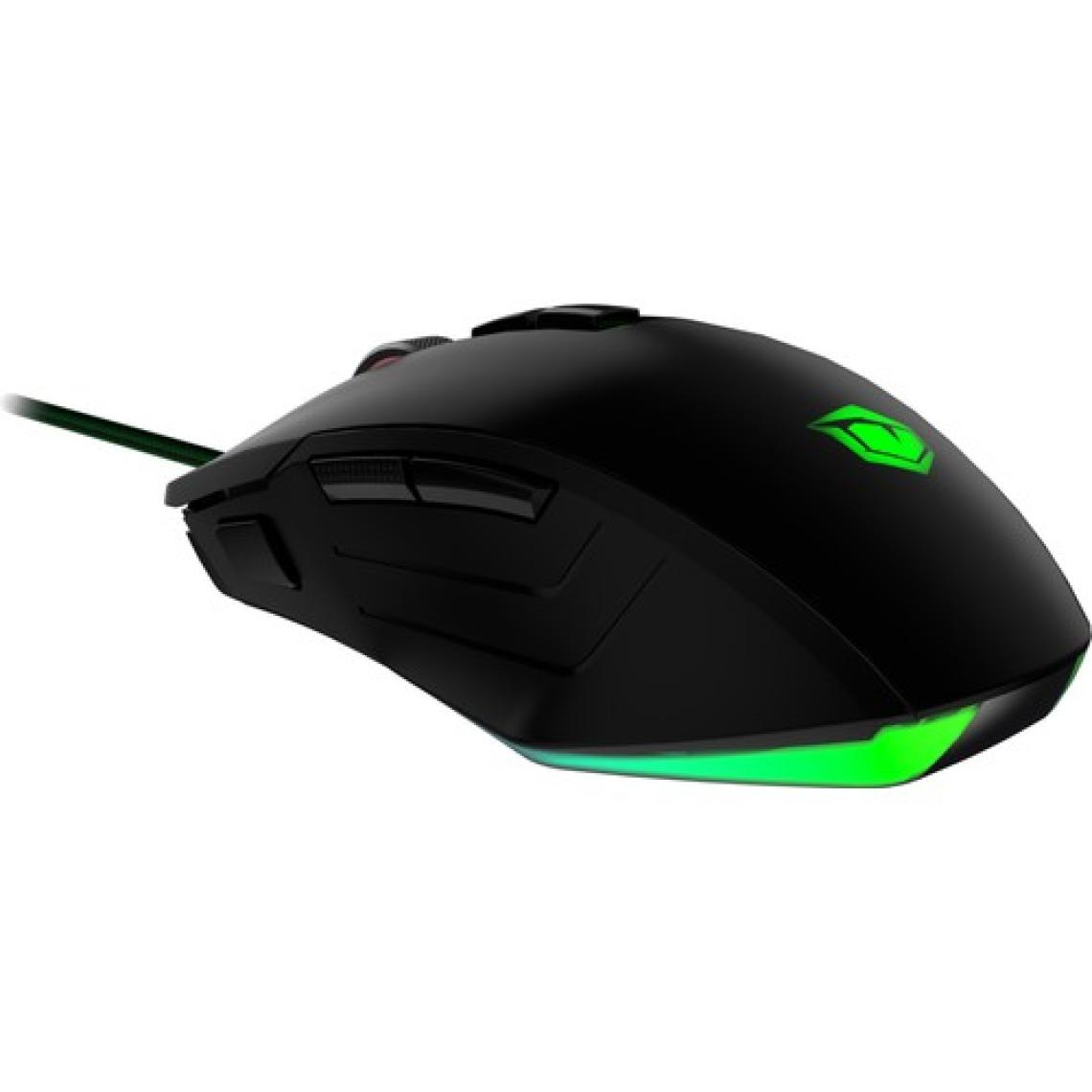 Pusat V11 10000 DPI 8 Tuşlu Kablolu RGB Oyuncu Mouse - Siyah