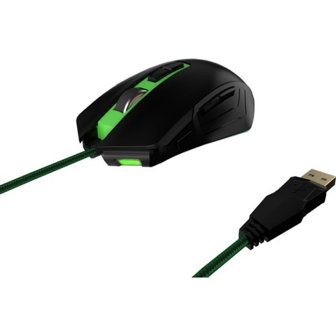 Pusat V11 10000 DPI 8 Tuşlu Kablolu RGB Oyuncu Mouse - Siyah