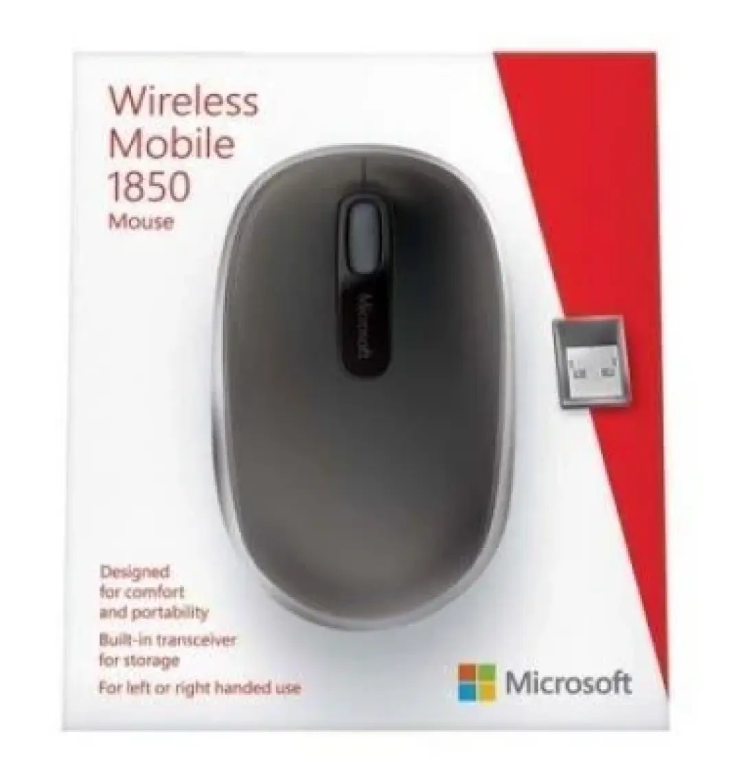 Microsoft Mobile 1850 Kablosuz Siyah Mouse (U7Z-00003)