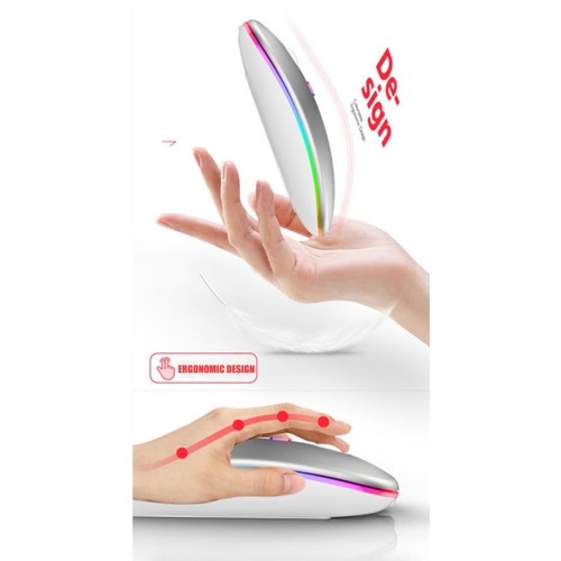 Apera BN28 Kablosuz Wireless Mouse Sessiz Tık Rgb Aydınlatmalı Şarj Edilebilir