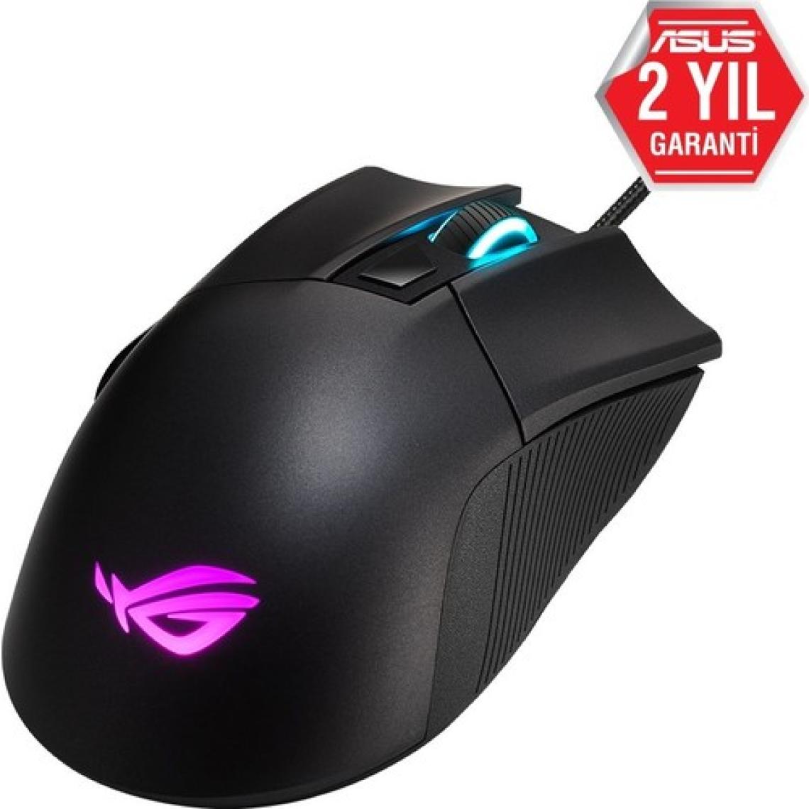 Asus P507 ROG Gladius II Core Aura Sync RGB Oyuncu Mouse