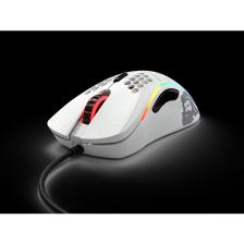 Glorious Model D GD-GWHITE Parlak Beyaz RGB Ergonomik Optik Kablolu Oyuncu Mouse