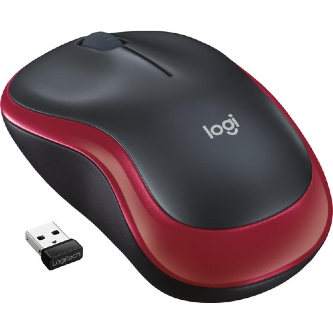 Logitech M185 Kırmızı 910-002237 Wireless Optik Mouse