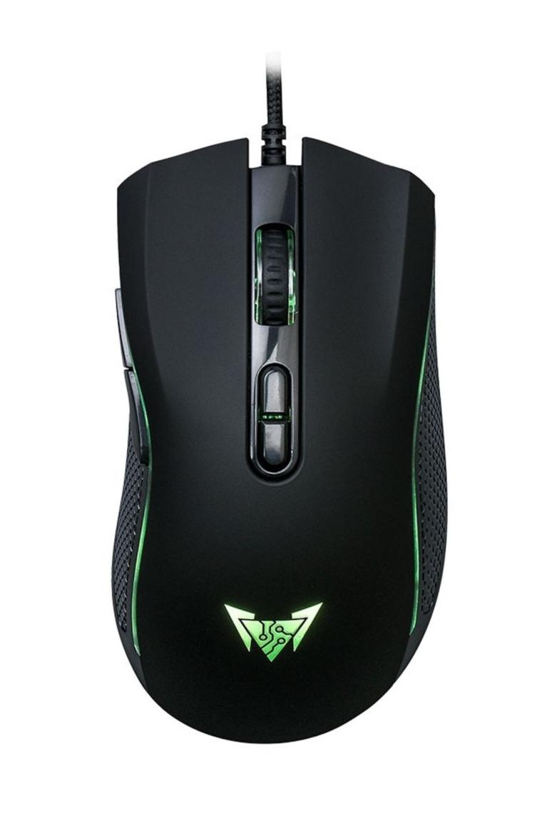 Crown Micro CMXG-135 Dark Curv Tpr Kaplama-Gold Usb-Rgb Oyuncu Mouse