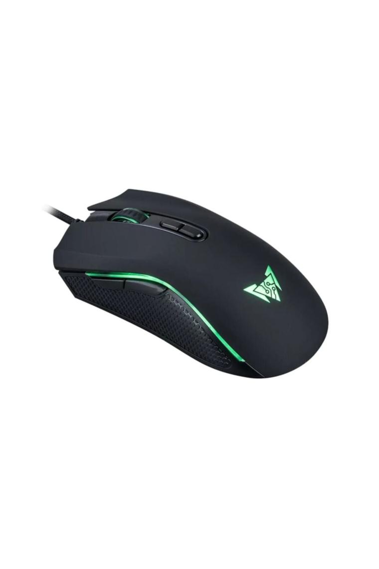 Crown Micro CMXG-135 Dark Curv Tpr Kaplama-Gold Usb-Rgb Oyuncu Mouse