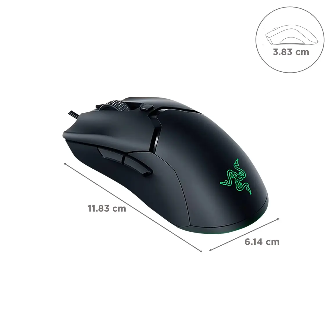 Razer Viper 16.000 Dpı Kablolu Siyah Oyuncu Mouse RZ01-02550100-R3M1
