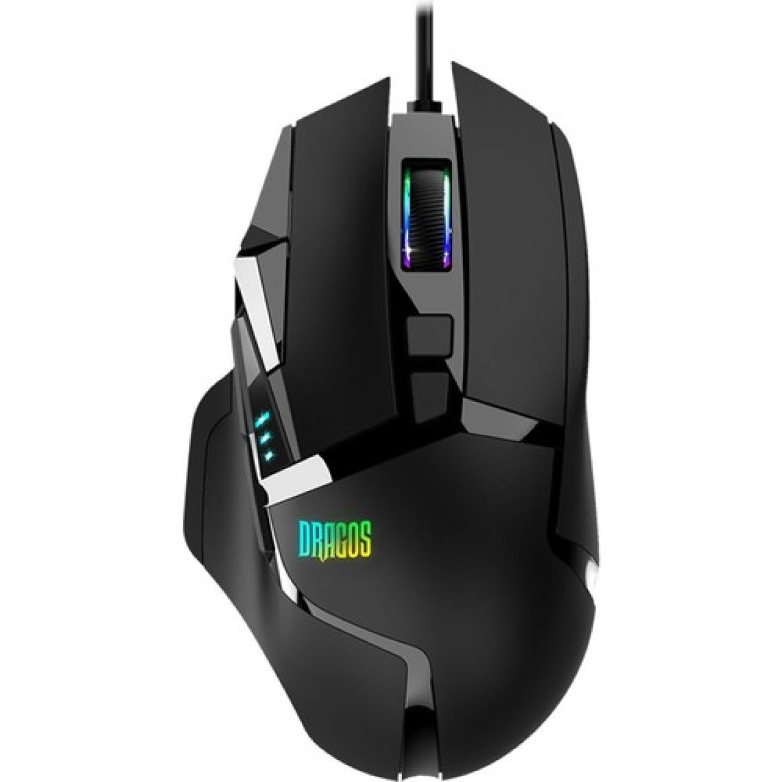 Dragos XM92 20000 Dpı USB Kablolu Siyah Rgb Gaming Optik Mouse