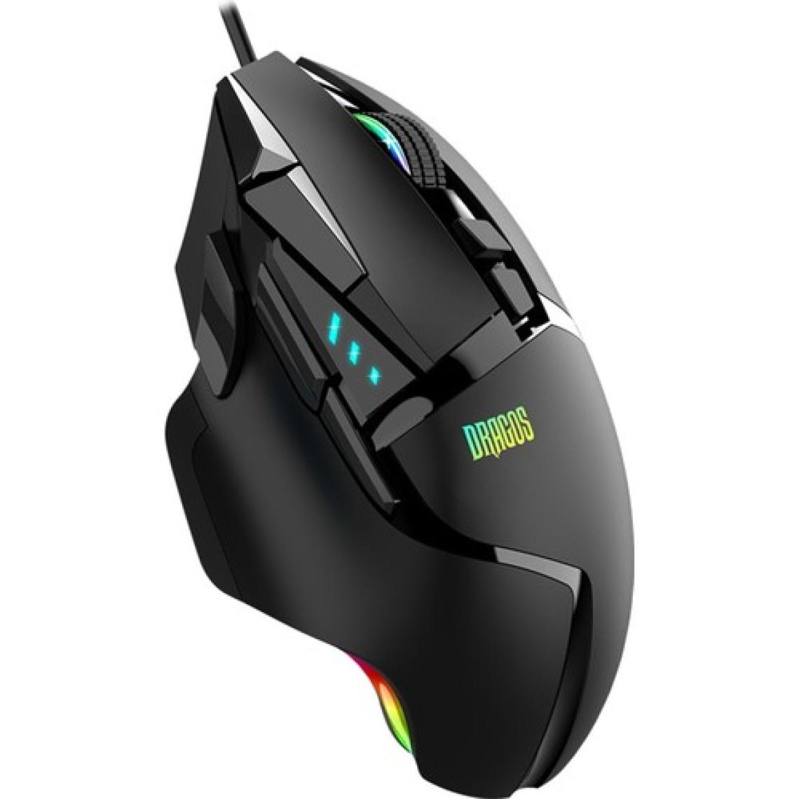 Dragos XM92 20000 Dpı USB Kablolu Siyah Rgb Gaming Optik Mouse