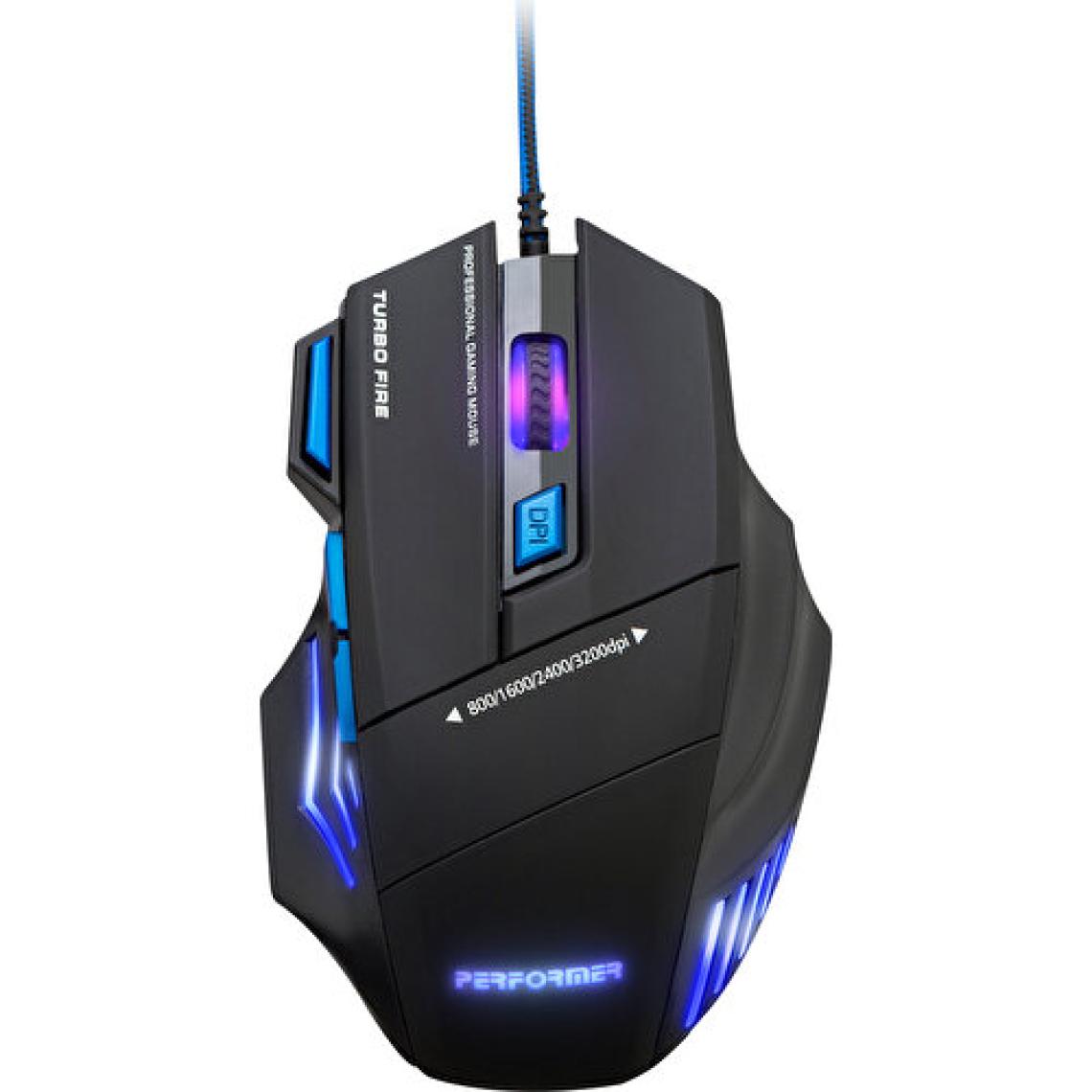 Polosmart Performer PGM-7 Oyuncu Mouse + Mouse Pad