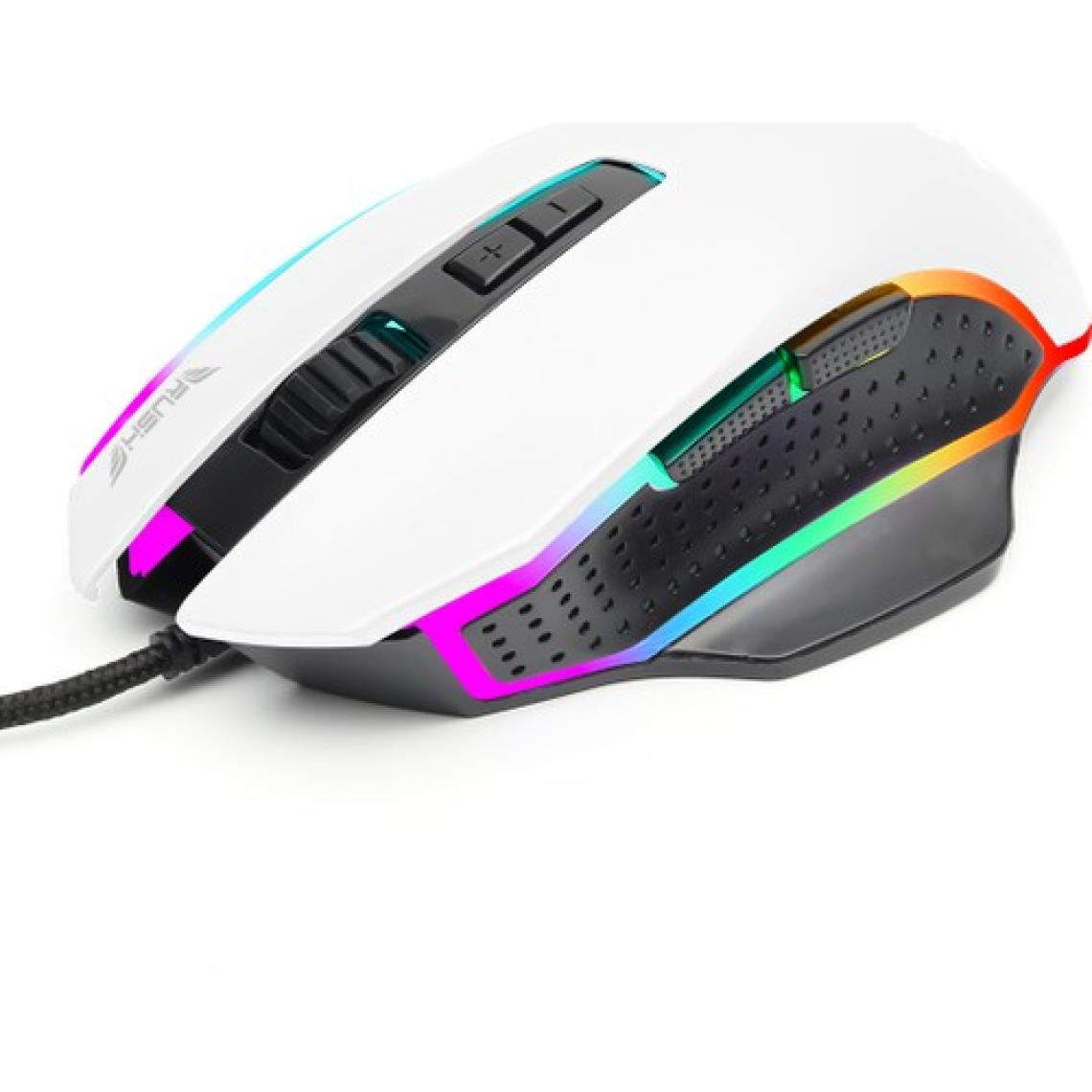 Rush Gloria RM16 Rgb 2400DPI Makro Oyuncu Mouse