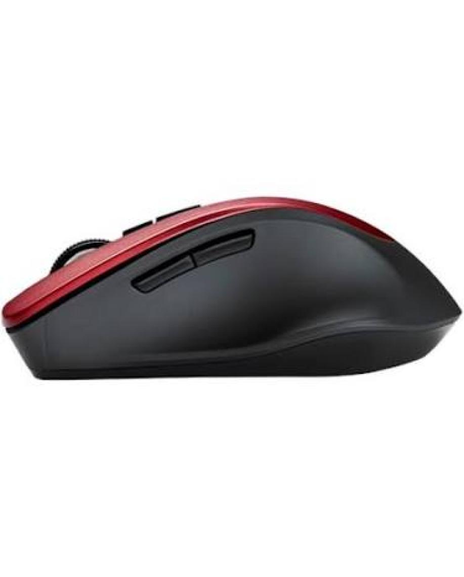 Asus WT425 Kablosuz Optik Sessiz Tıklama Özellikli Kırmızı Mouse