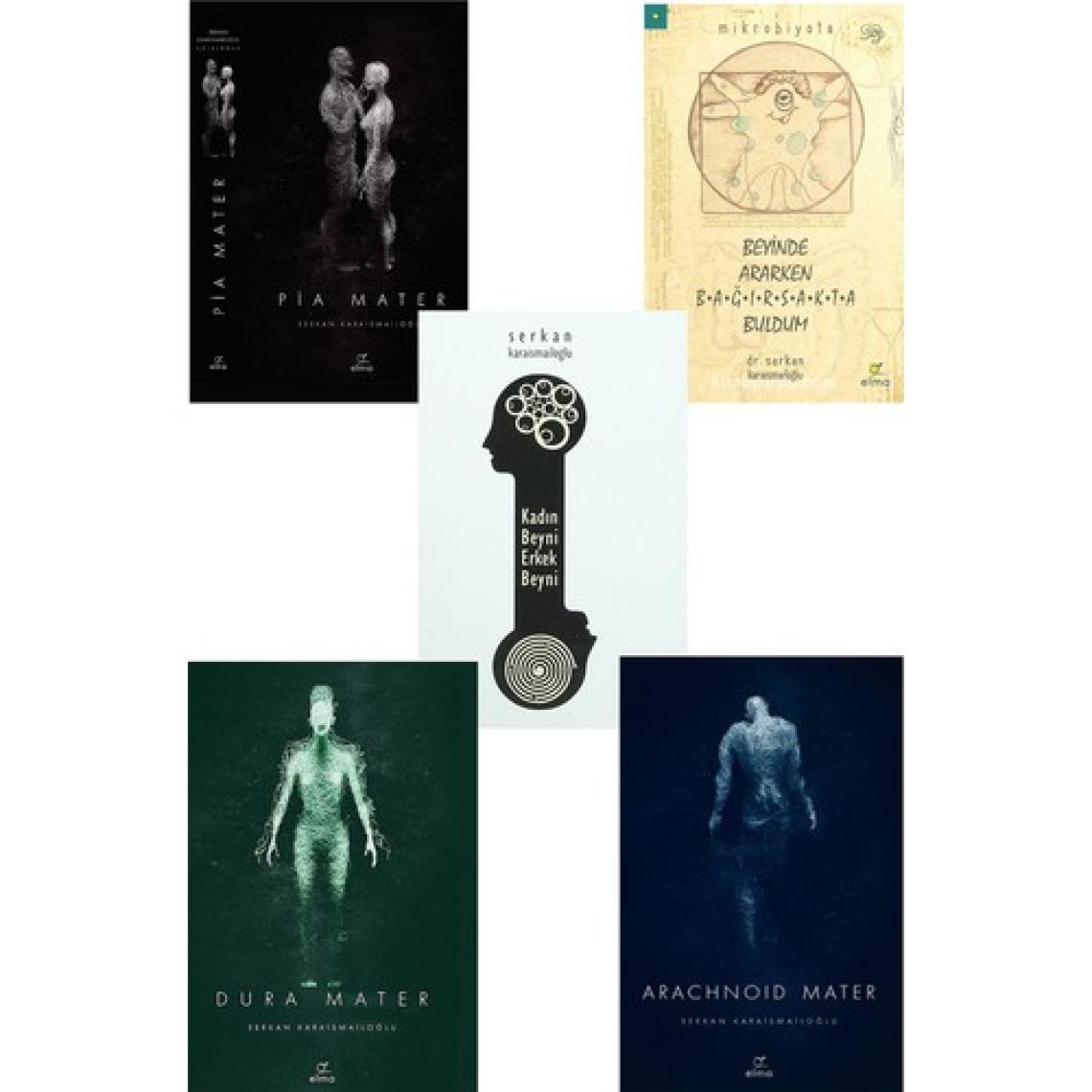 Pia Arachnoid - Dura Mater - Kadın Erkek Beyni - Beyinde Ararken - 5 Kitap - Serkan Karaismailoğlu