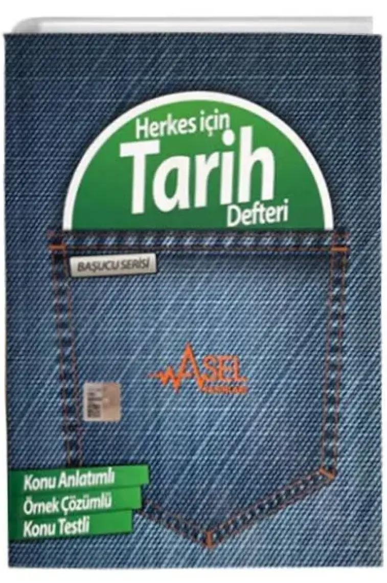 Asel Başucu Serisi Herkes İçin Tarih Defteri Hazırlık Kitabı