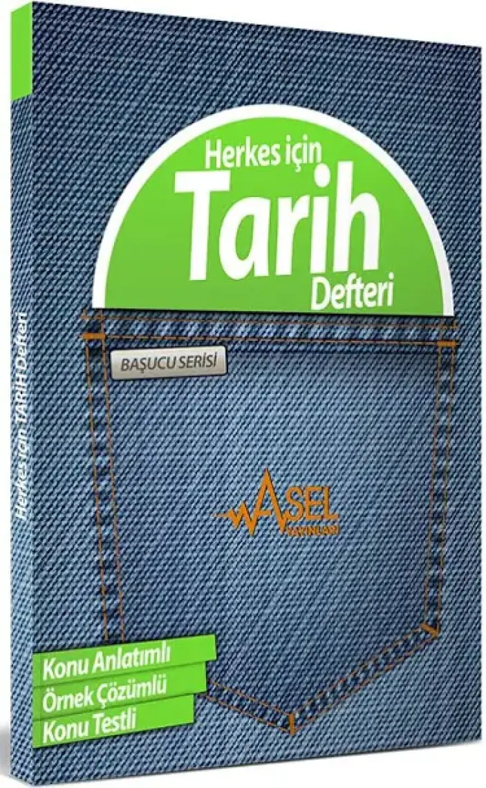 Asel Başucu Serisi Herkes İçin Tarih Defteri Hazırlık Kitabı