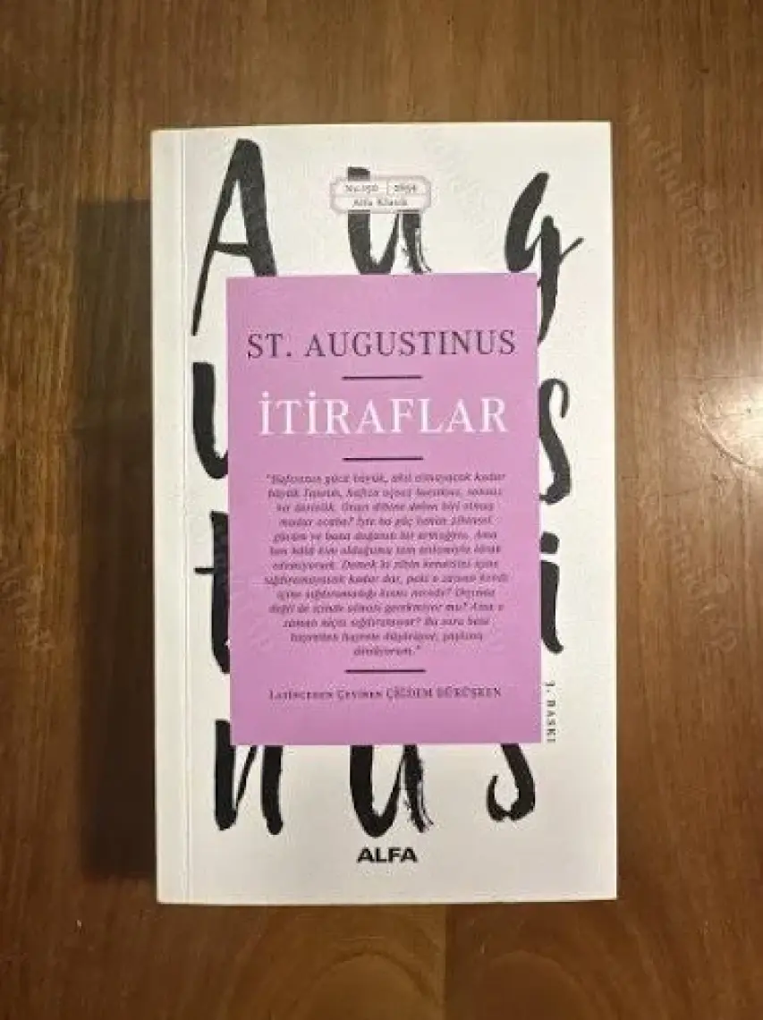 İtiraflar-St. Augustinus
