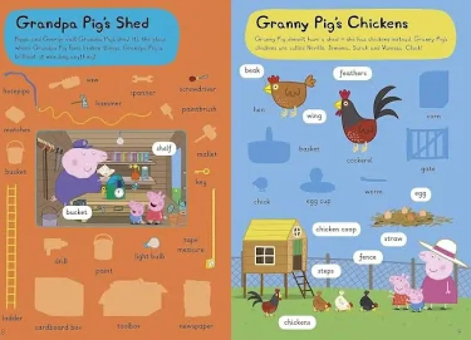 Ladybird Peppa Pig 1000 İlk Kelime Çıkartma Kitabı – İngilizce, Normal Boy, Ciltsiz, Neville Astley