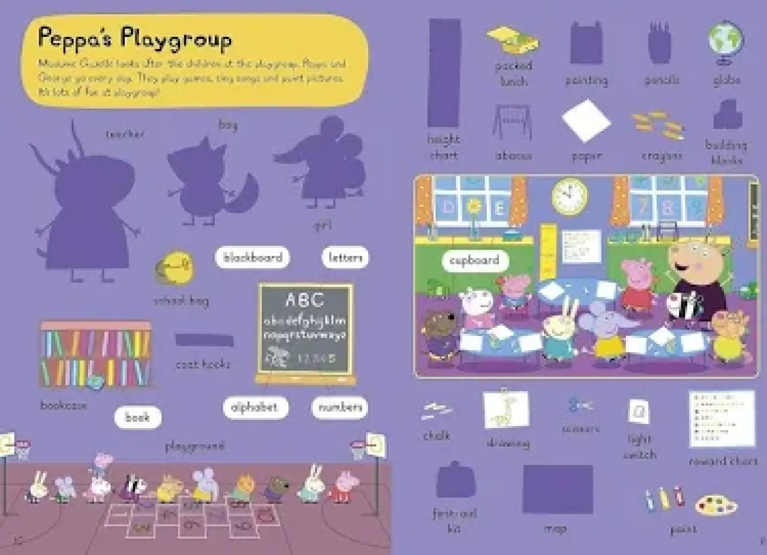 Ladybird Peppa Pig 1000 İlk Kelime Çıkartma Kitabı – İngilizce, Normal Boy, Ciltsiz, Neville Astley