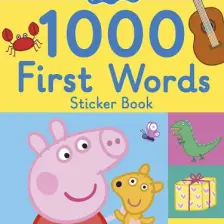 Ladybird Peppa Pig 1000 İlk Kelime Çıkartma Kitabı – İngilizce, Normal Boy, Ciltsiz, Neville Astley