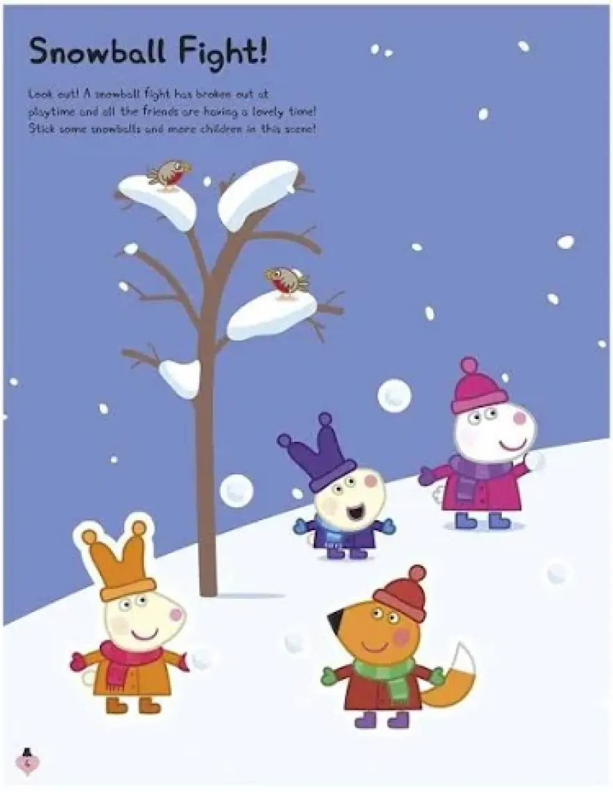 Peppa Pig: Ho Ho Ho Christmas Sticker B