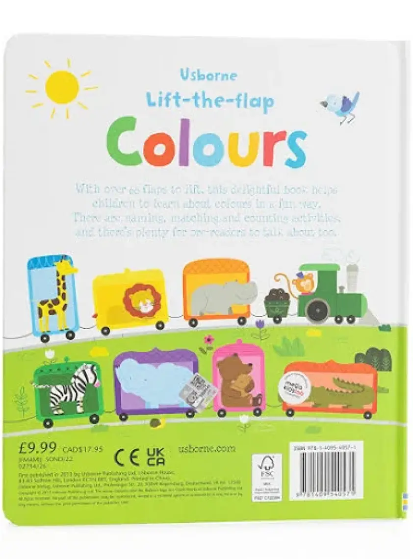 Lift The Flap Colours Book