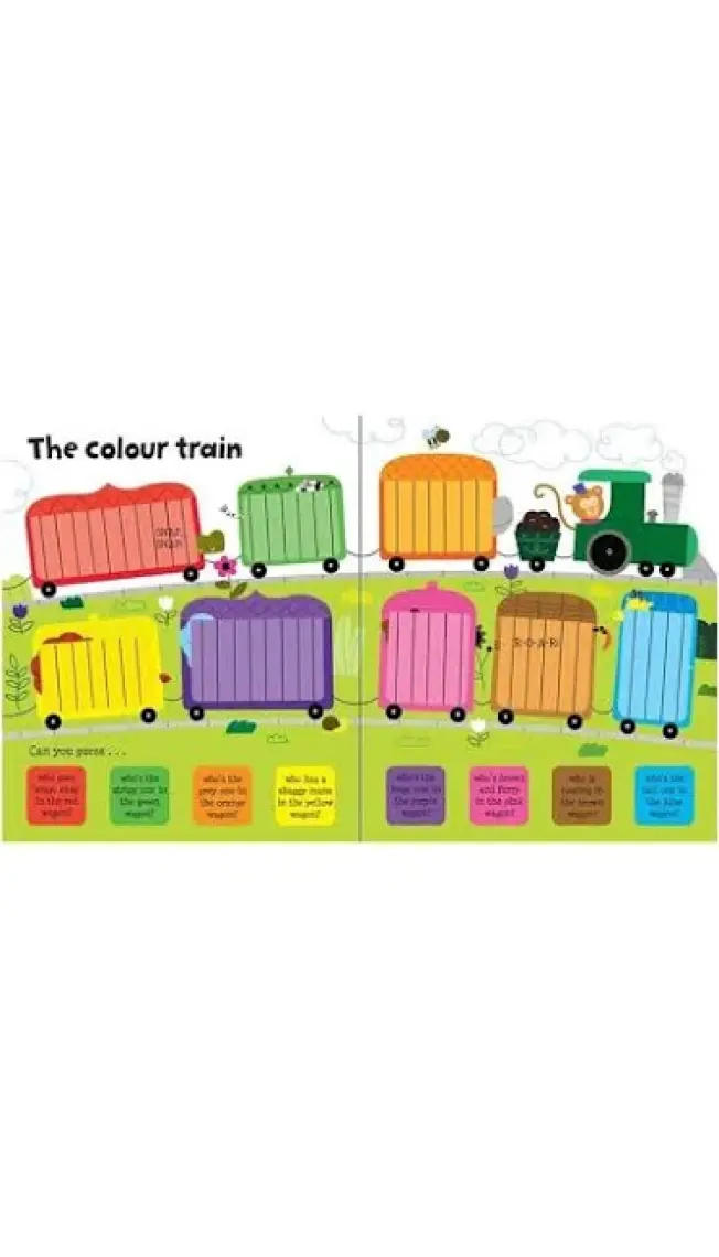 Lift The Flap Colours Book