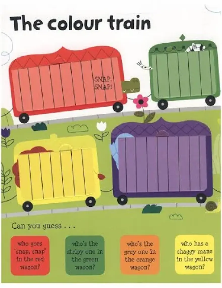 Lift The Flap Colours Book