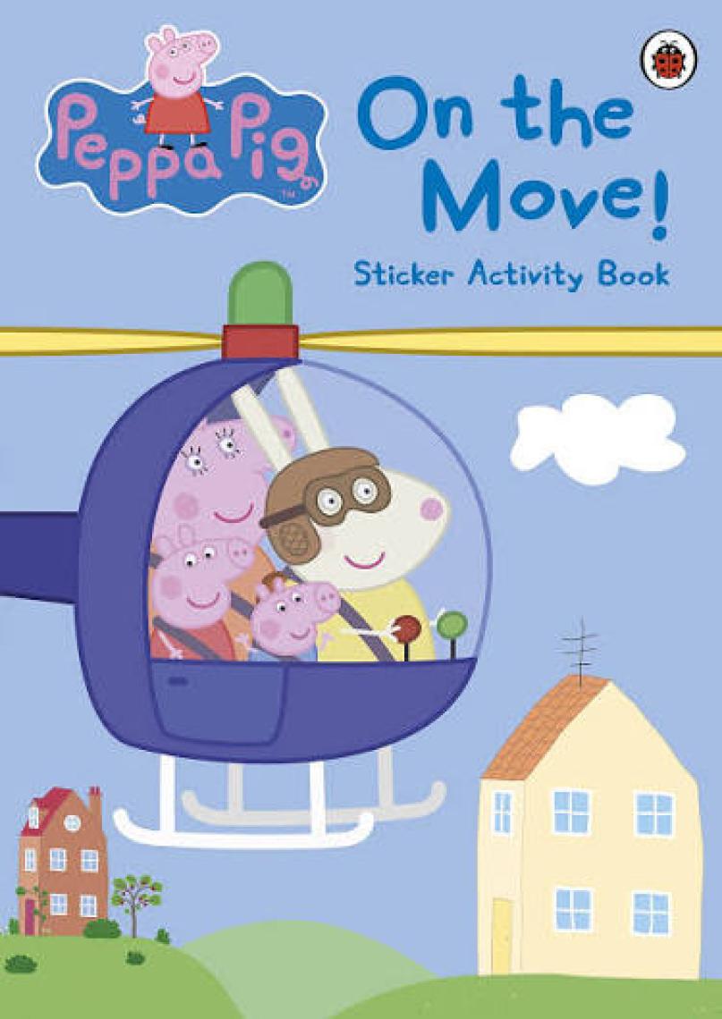 Peppa Pig - On The Move Sticker Activity