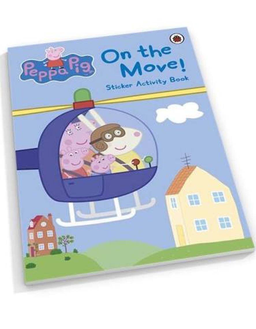 Peppa Pig - On The Move Sticker Activity