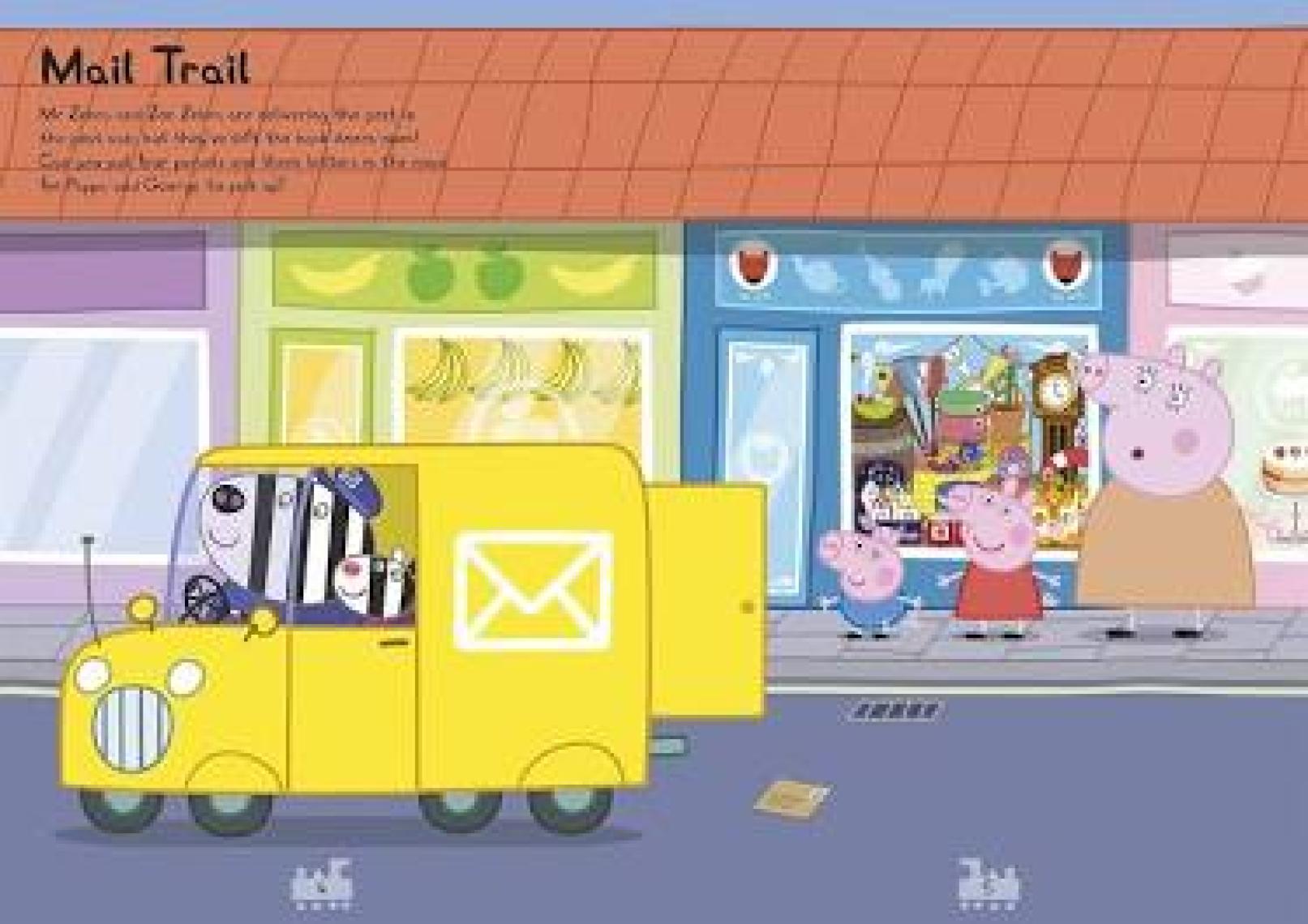 Peppa Pig - On The Move Sticker Activity