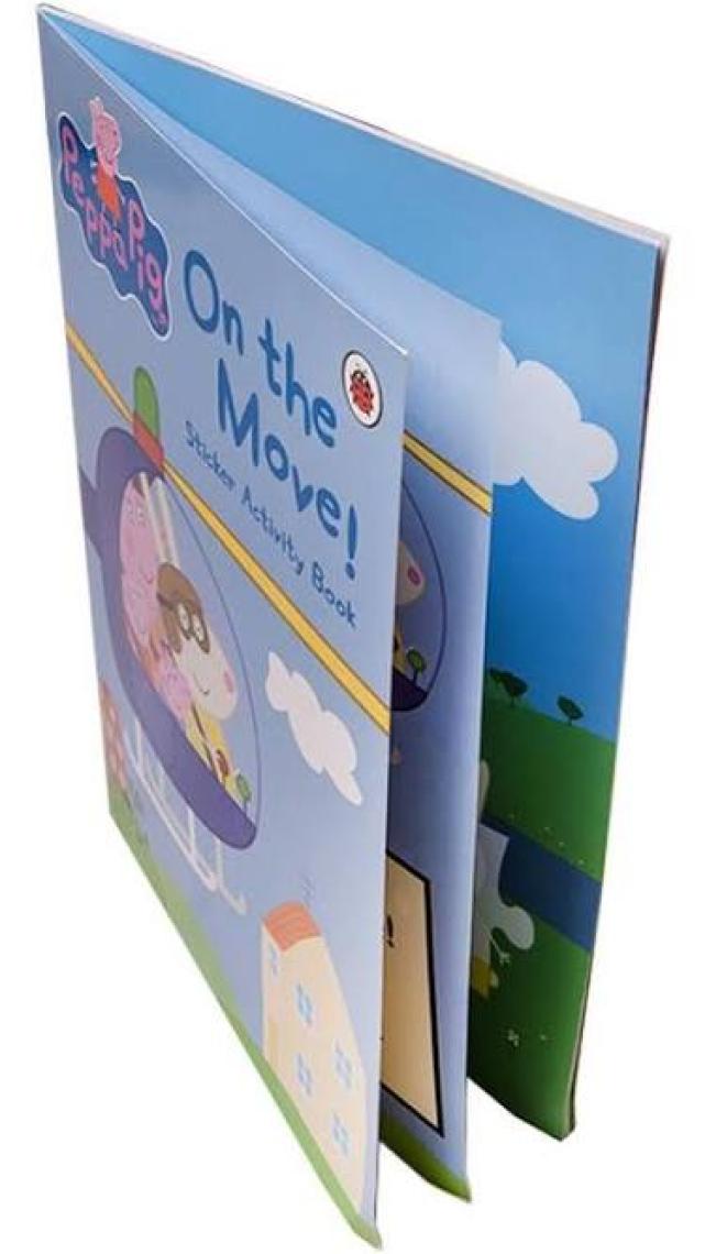 Peppa Pig - On The Move Sticker Activity
