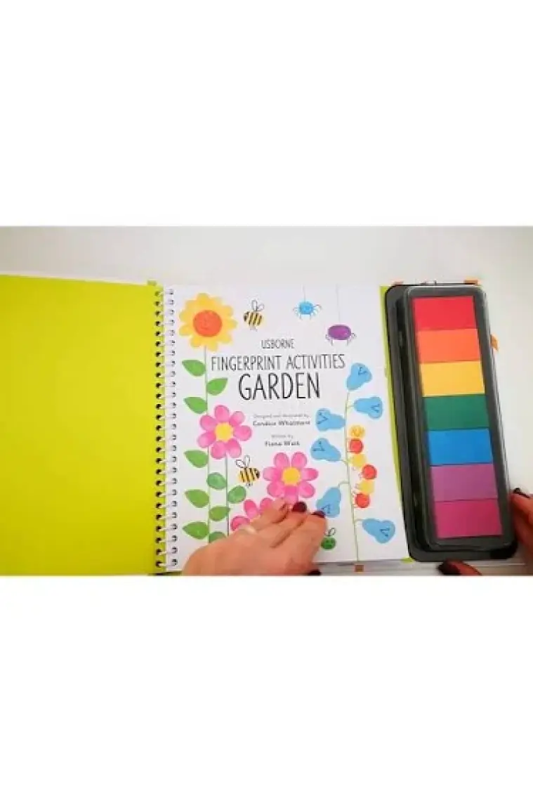 Usborne Fingerprint Activities Garden