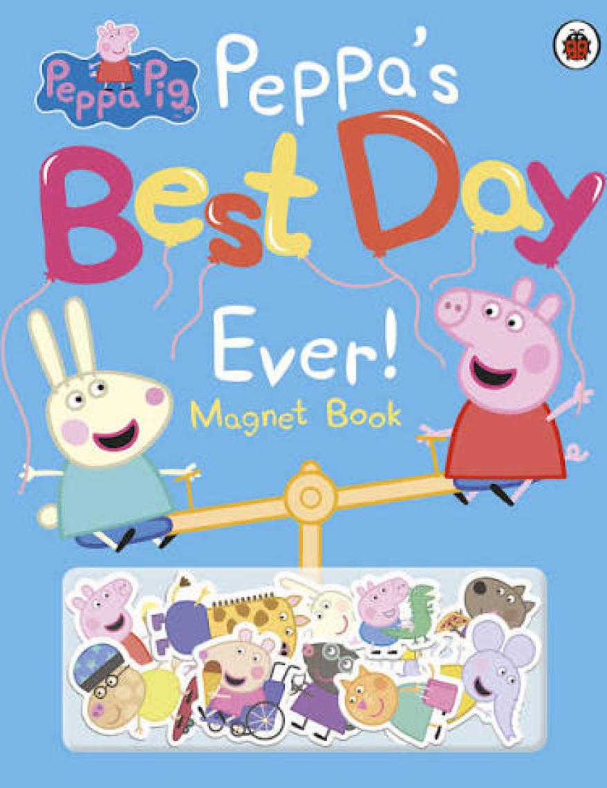 Peppa Pig - Peppa S Best Day Ever Magnet Book
