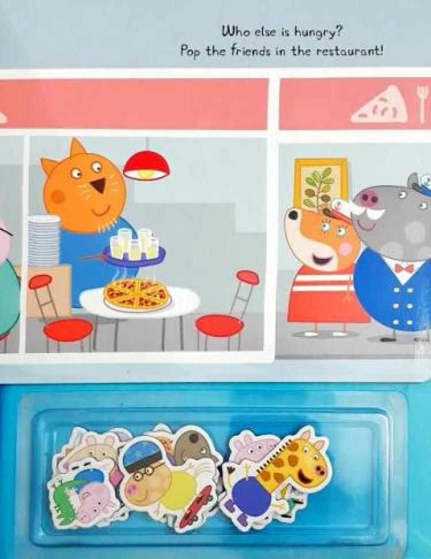 Peppa Pig - Peppa S Best Day Ever Magnet Book