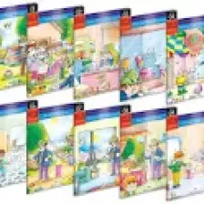 İngilizce Hikaye Seti (10 Kitap) İlkokul 3. Sınıf Karekod Dinlemeli