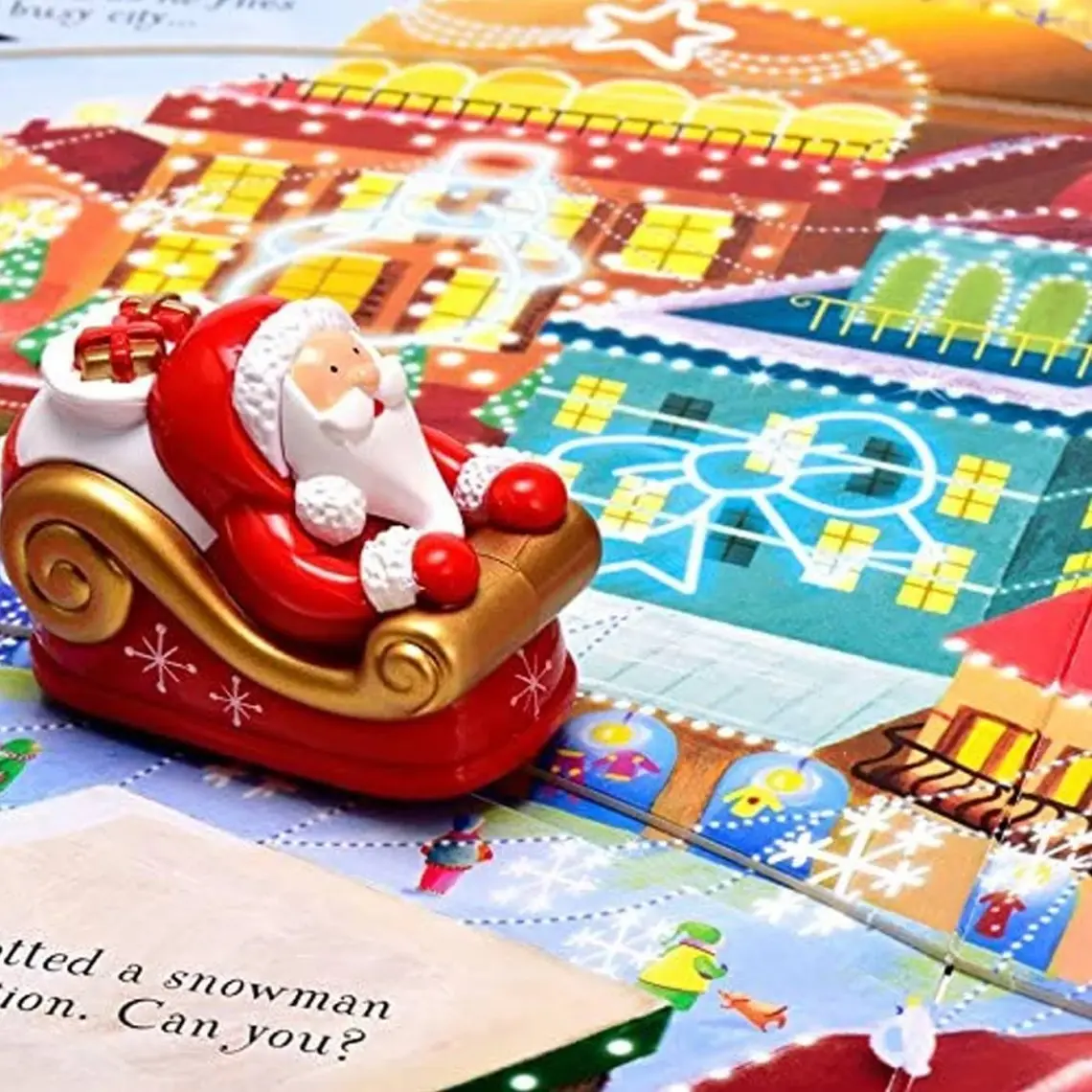 Santa's Christmas Journey With Wind-Up Sleigh - Fiona Watt