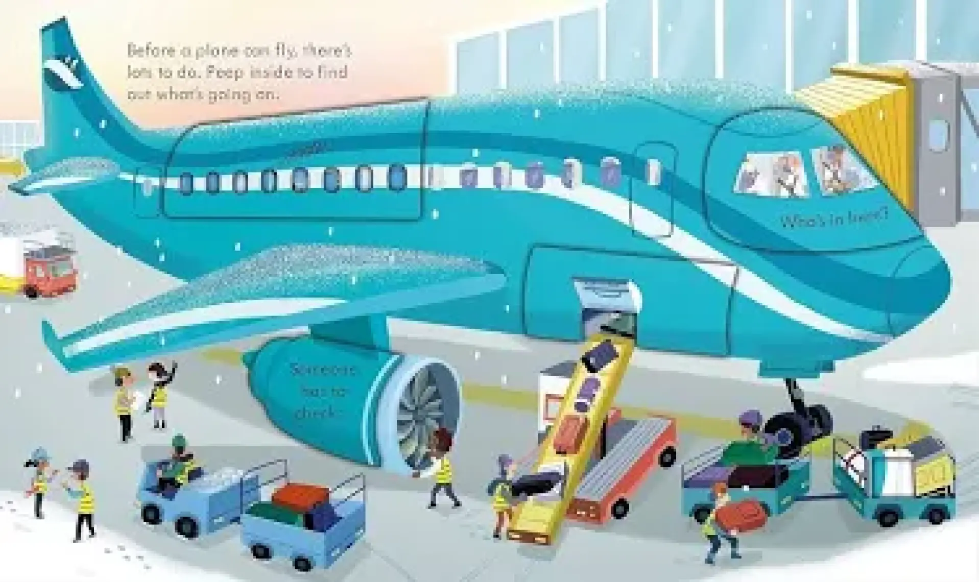 Peep Inside How A Plane Works