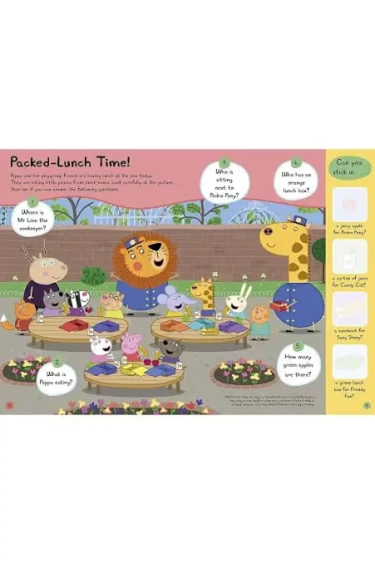 Peppa Pig: Yum Yum Yum Sticker Activi