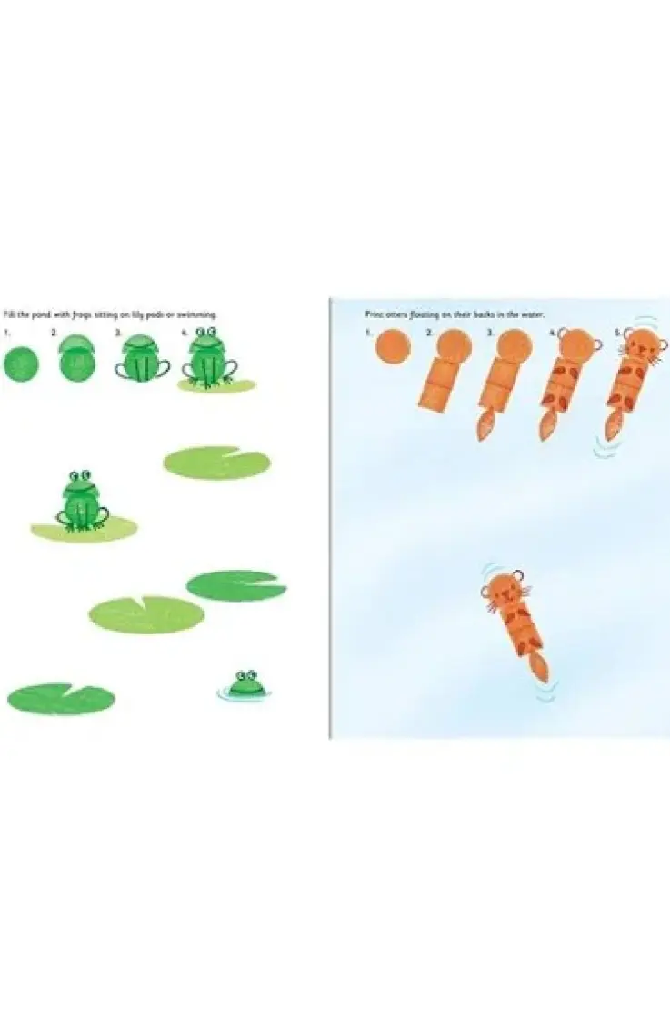 Usborne Rubber Stamp Activities Animals