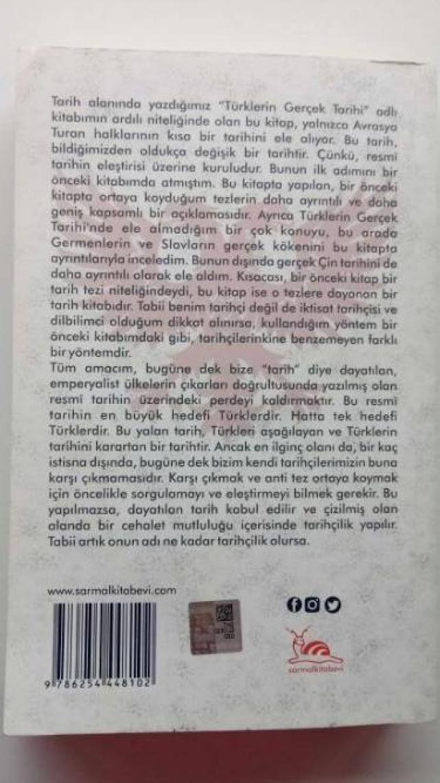 Turan Tarihine Giriş - Arif Cengiz Erman
