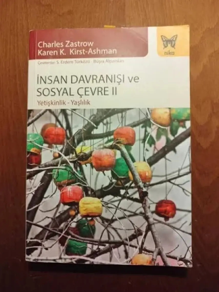 İnsan Davranışı Ve Sosyal Çevre Iı Yetişkinlik - Yaşlılık
