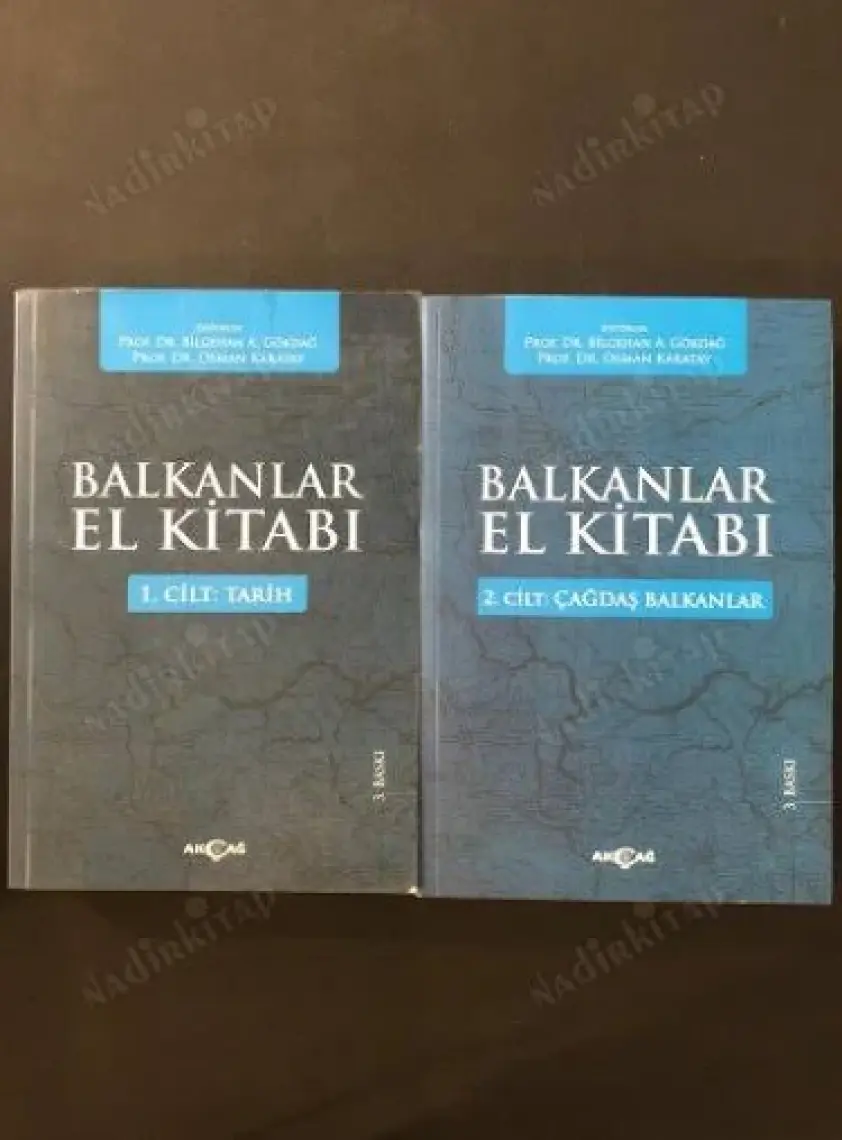 Akçağ Yayınları Balkanlar El Kitabı (2 Cilt Takım)