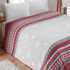 Çift Kişilik Pamuklu Battaniye Winter