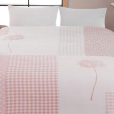 Çift Kişilik Pamuklu Battaniye Rita Pembe