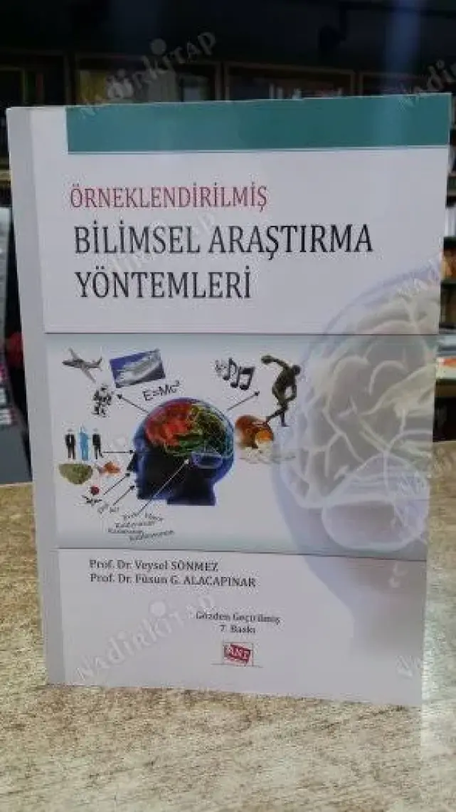 Örneklendirilmiş Bilimsel Araştırma Yöntemleri - Veysel Sönmez