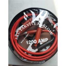 Star 2 Metre Akü Takviye Şarj Kablosu 1200 Amper Çantalı